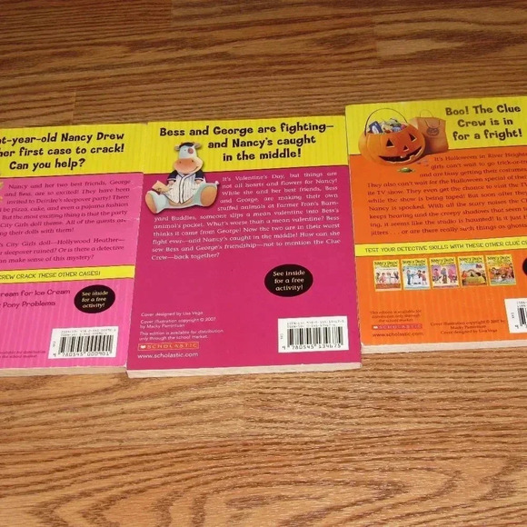 Carolyn Keene NANCY DREW and the CLUE CREW 3 books - Picture 2 of 3